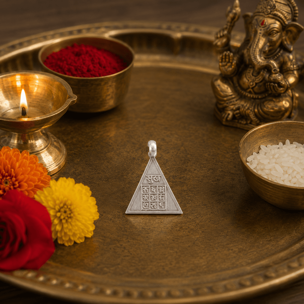 Shukra Yantra Pendant thumbnail 2