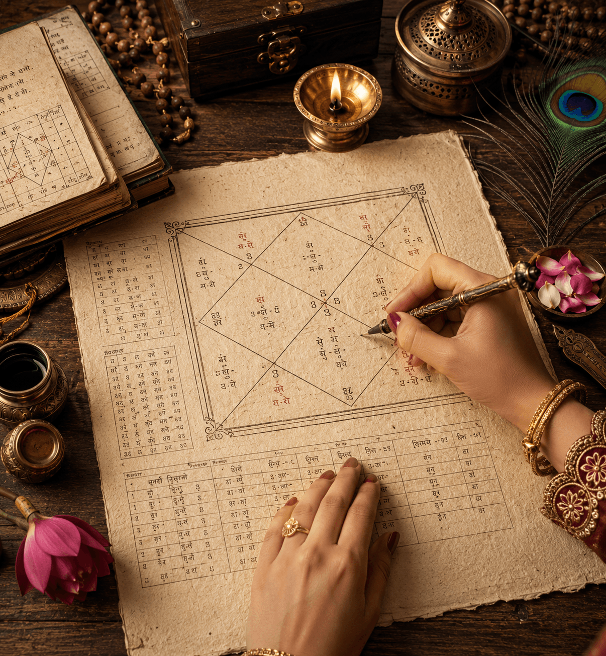 Handmade Horoscope / Kundali