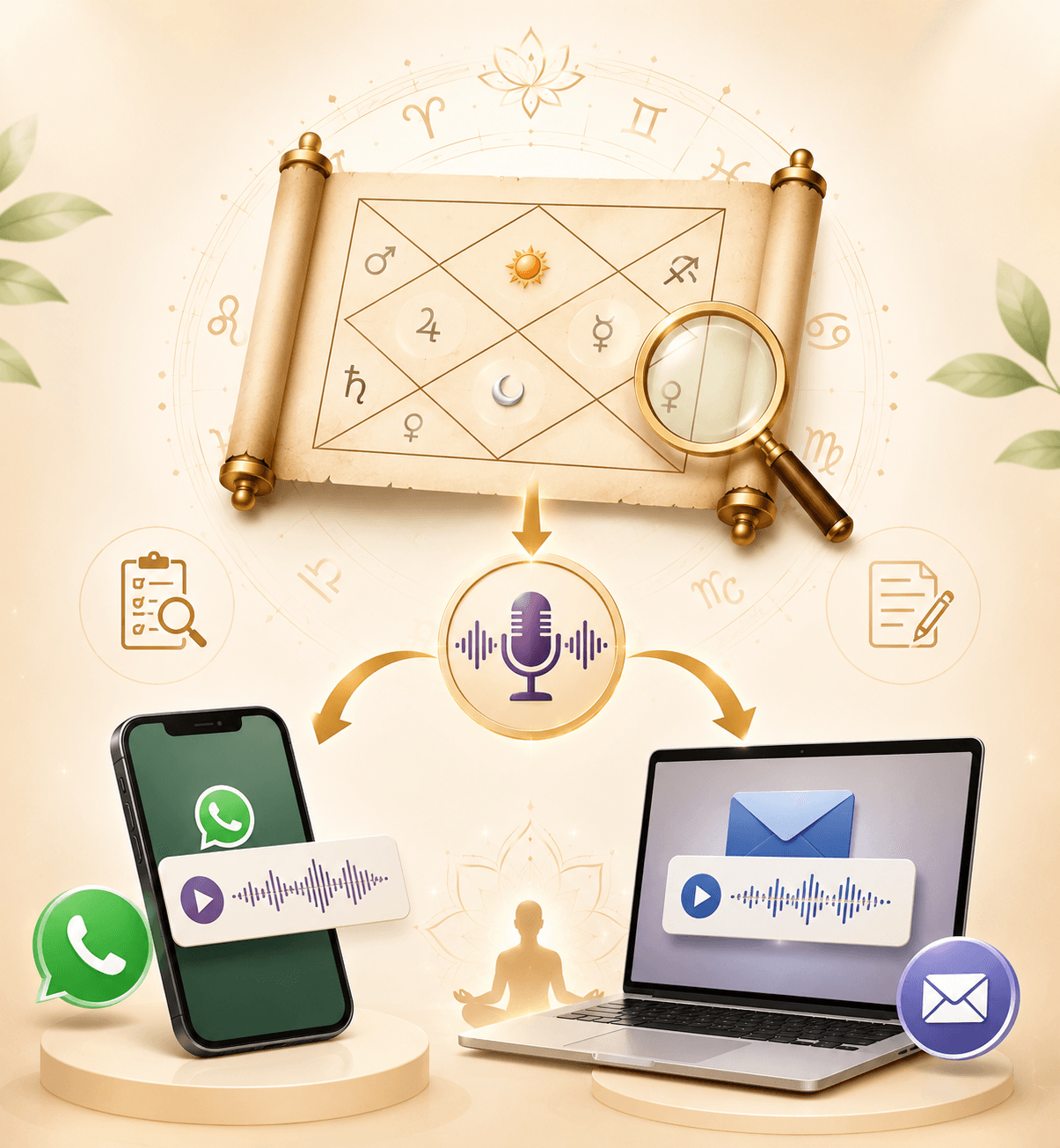 Kundali Guidance through Voice Note