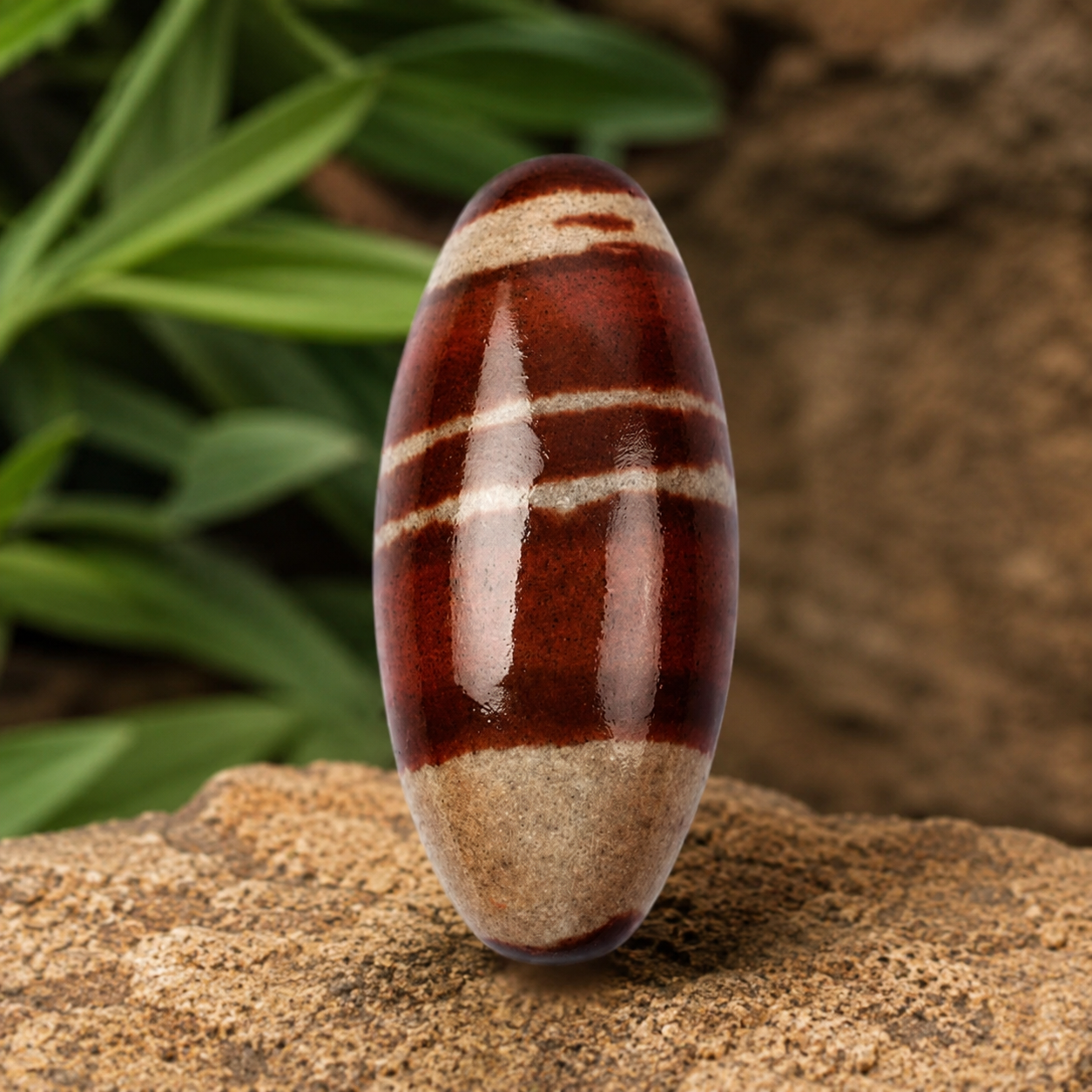 Narmadeshwar Shivling 6 Inch thumbnail 2