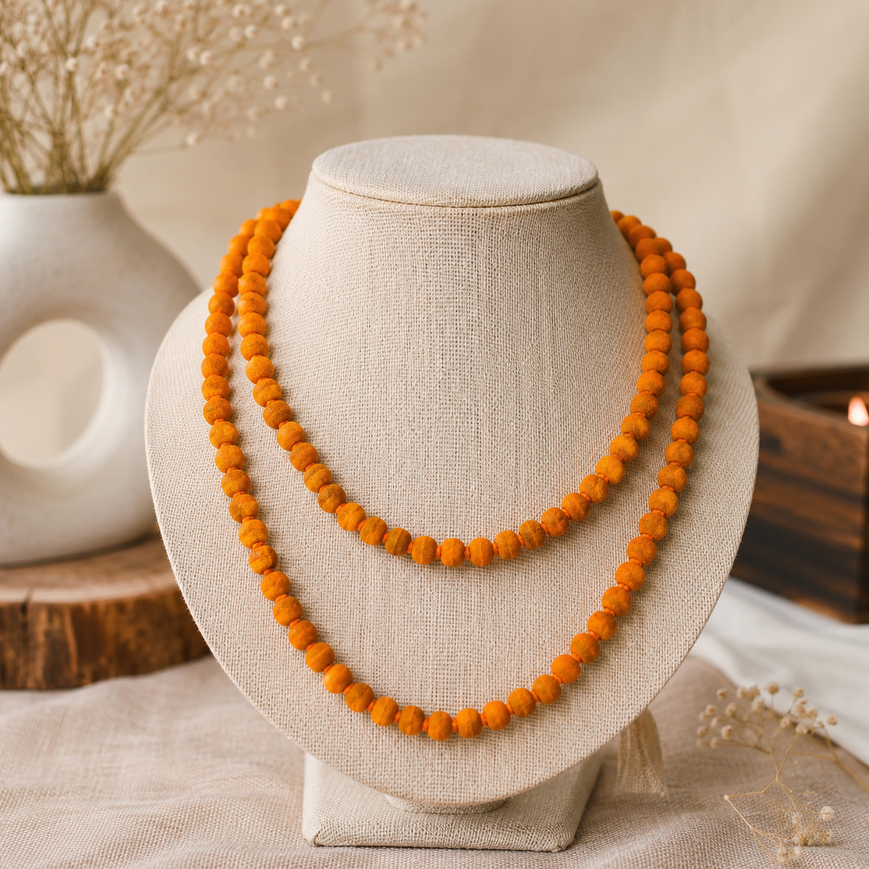 Haldi (Turmeric) Mala thumbnail 2