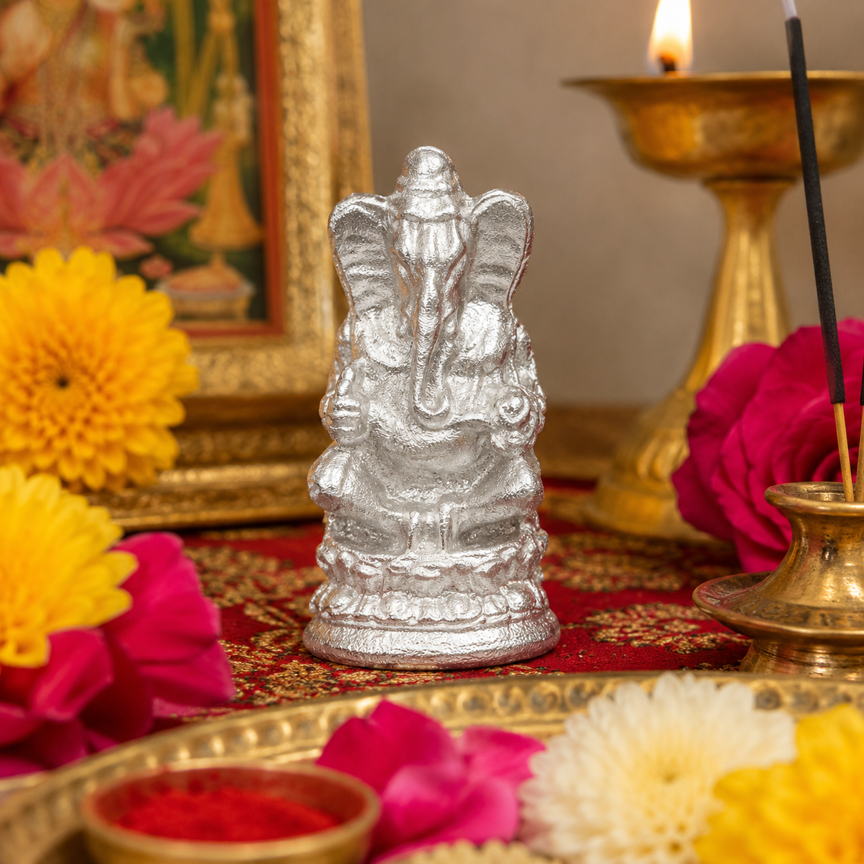Parad Ganesh Simple