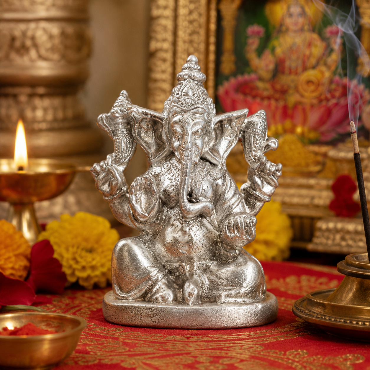 Parad Riddhi Siddhi Ganesh