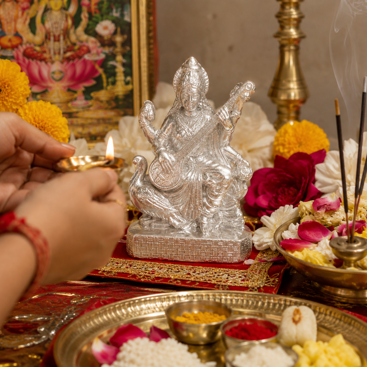 Parad Saraswati thumbnail 3