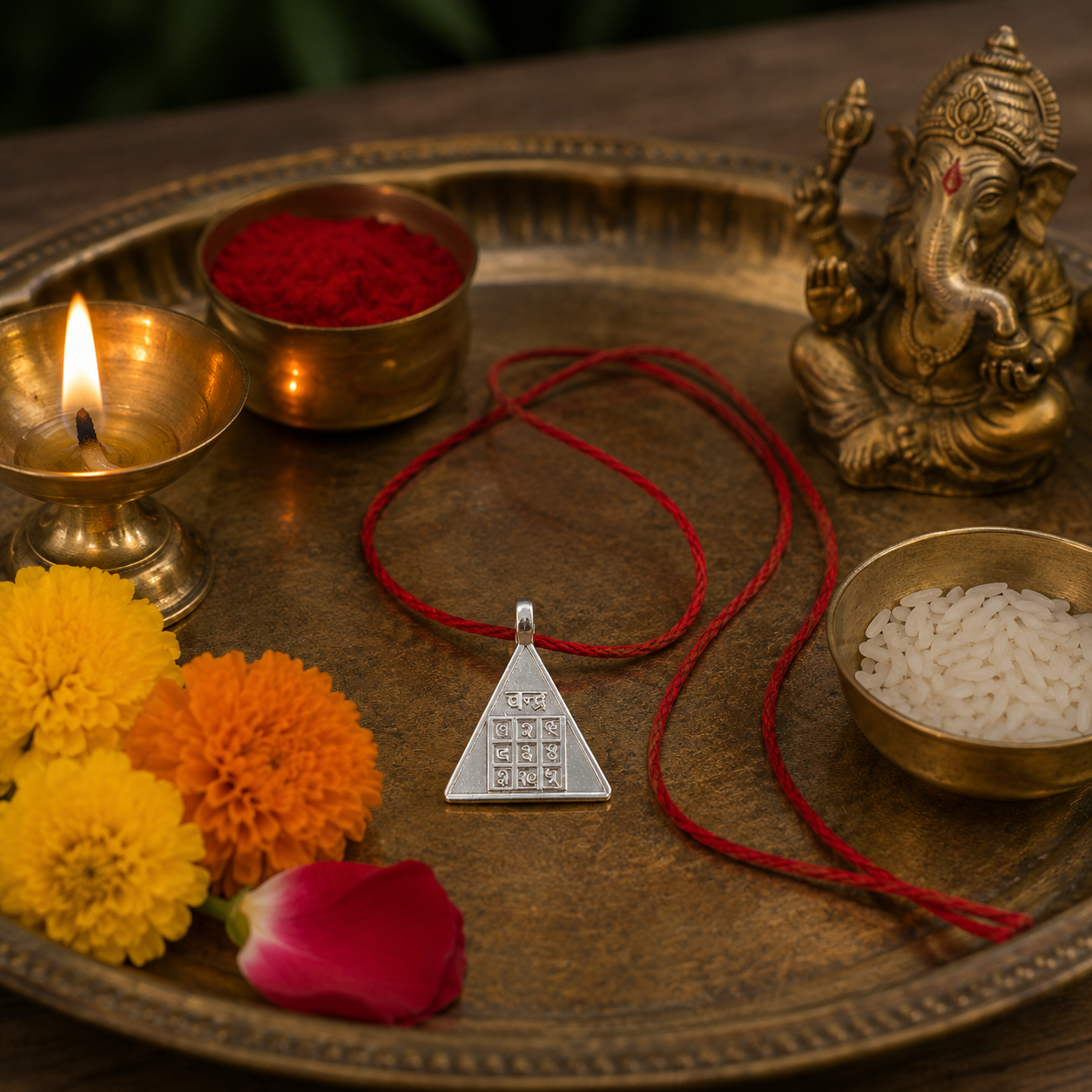 Chandra Yantra Pendant thumbnail 3