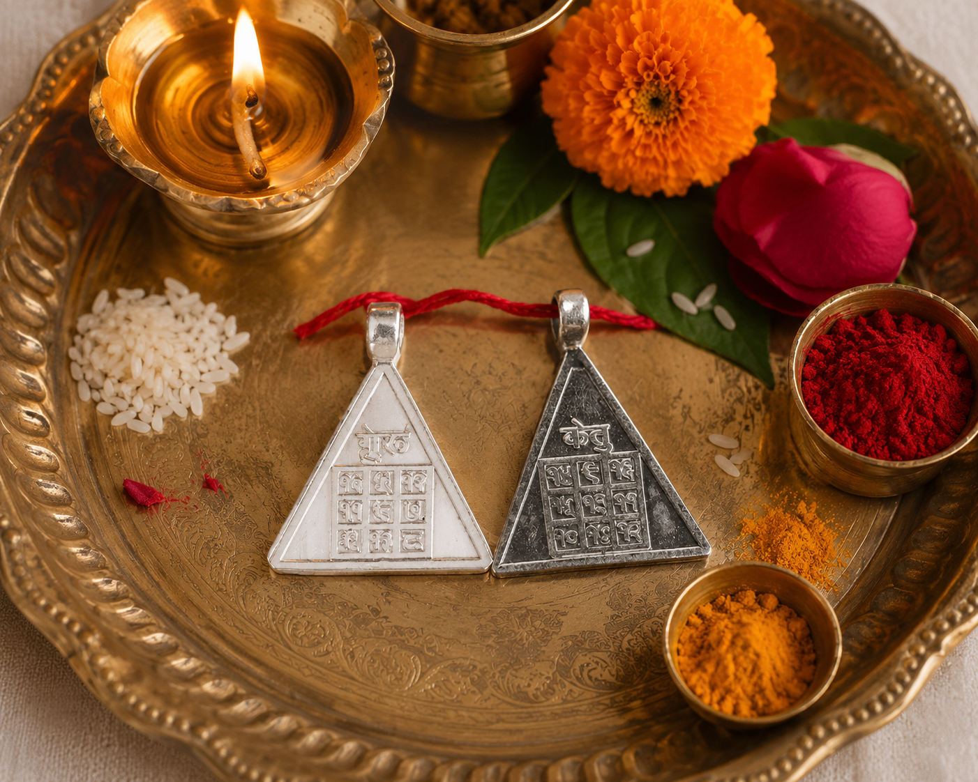 Guru Ketu Yog Nivaran Yantra Pendant thumbnail 3