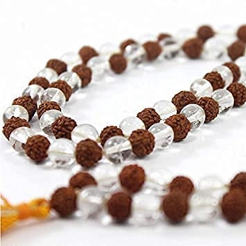 Rudraksha Sphatik Mala thumbnail 3
