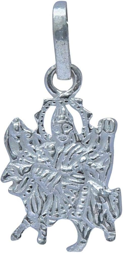 Silver Maa Durga Pendant