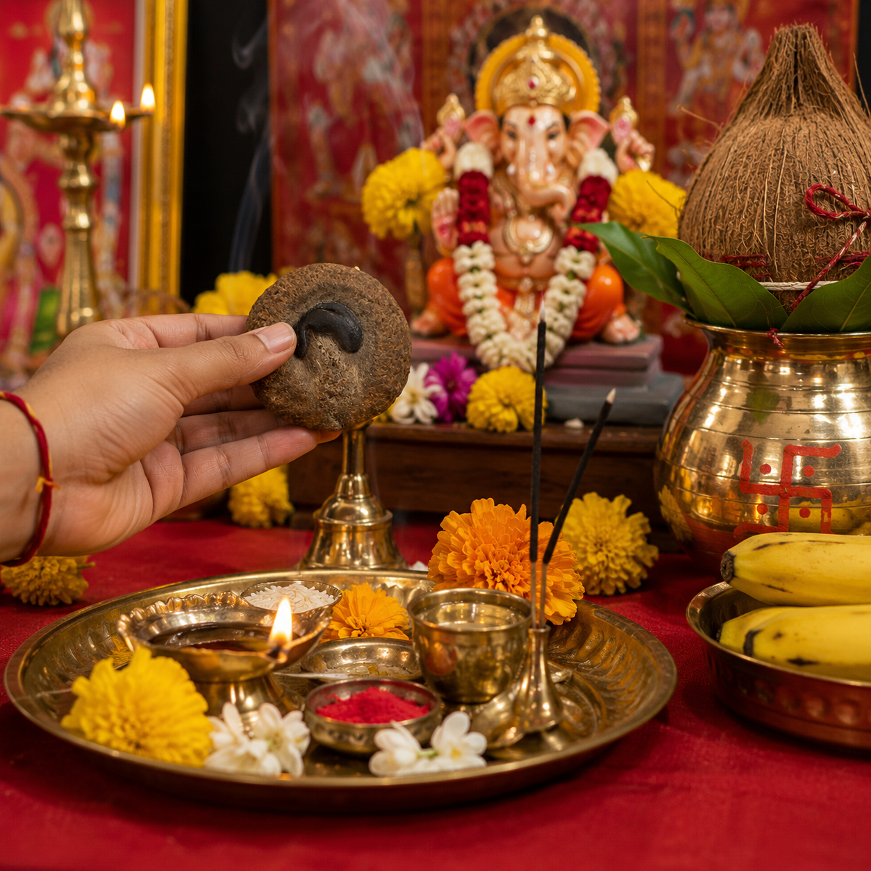 Ekakshi Nariyal (One Eye One Mouth Coconut)