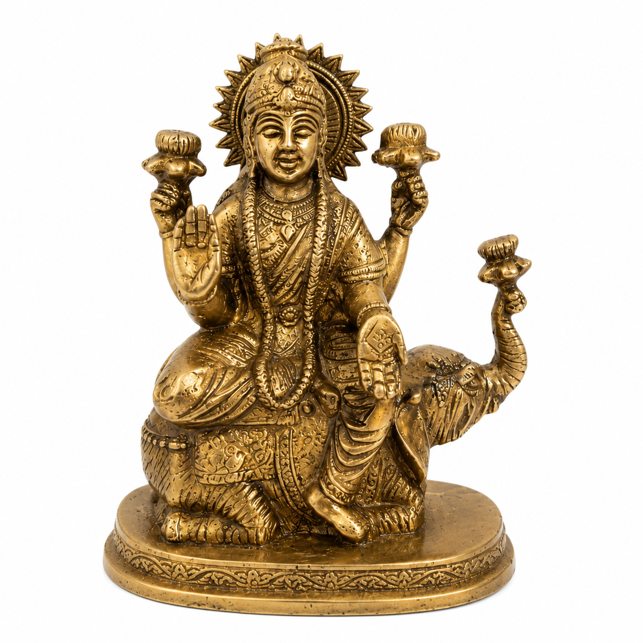 Gaj Laxmi Idol (Goddess Lakshmi with Elephants)