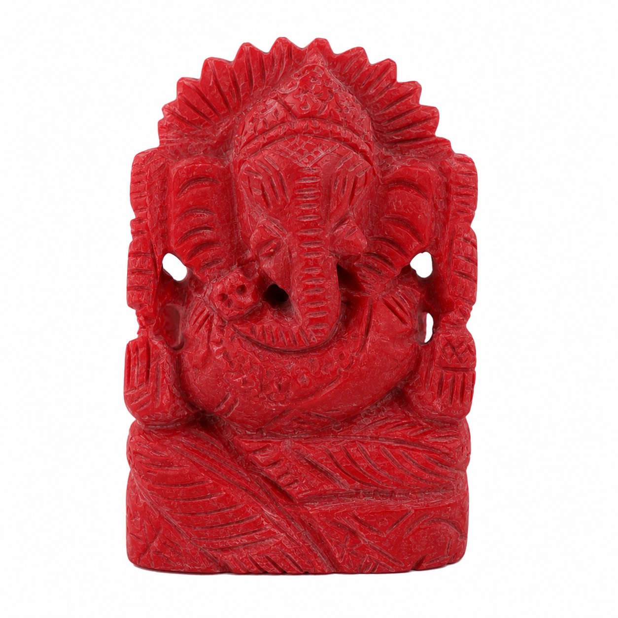 Moonga Ganesh (Coral Ganesh) thumbnail 2