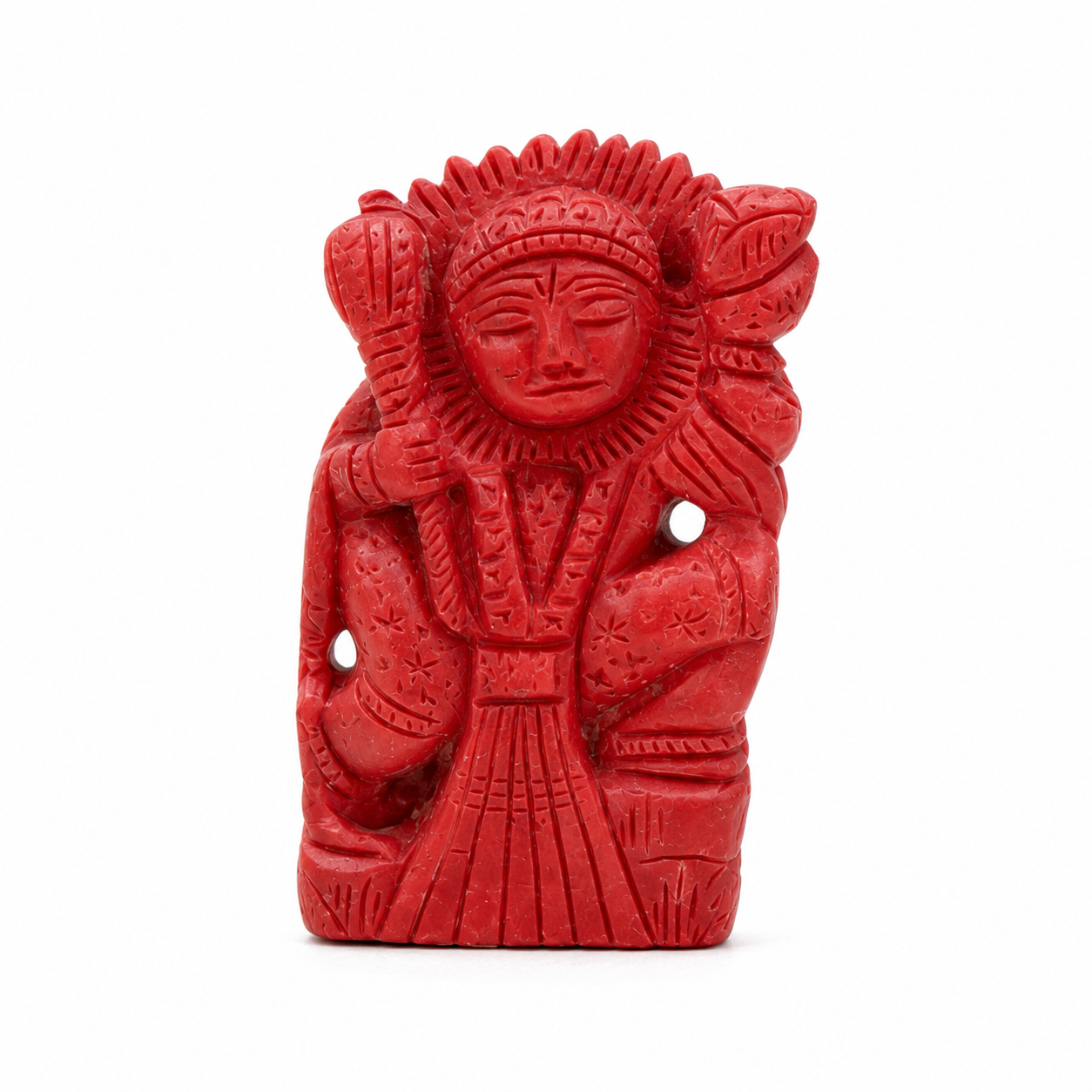 Moonga Hanuman (Coral Hanuman) thumbnail 2