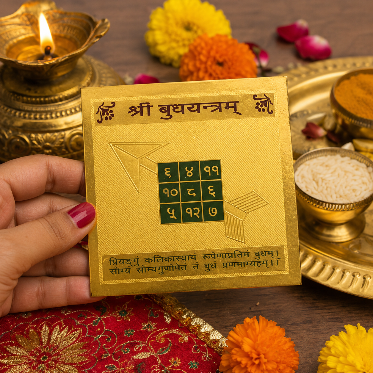 Budh 2x2 Yantra thumbnail 2