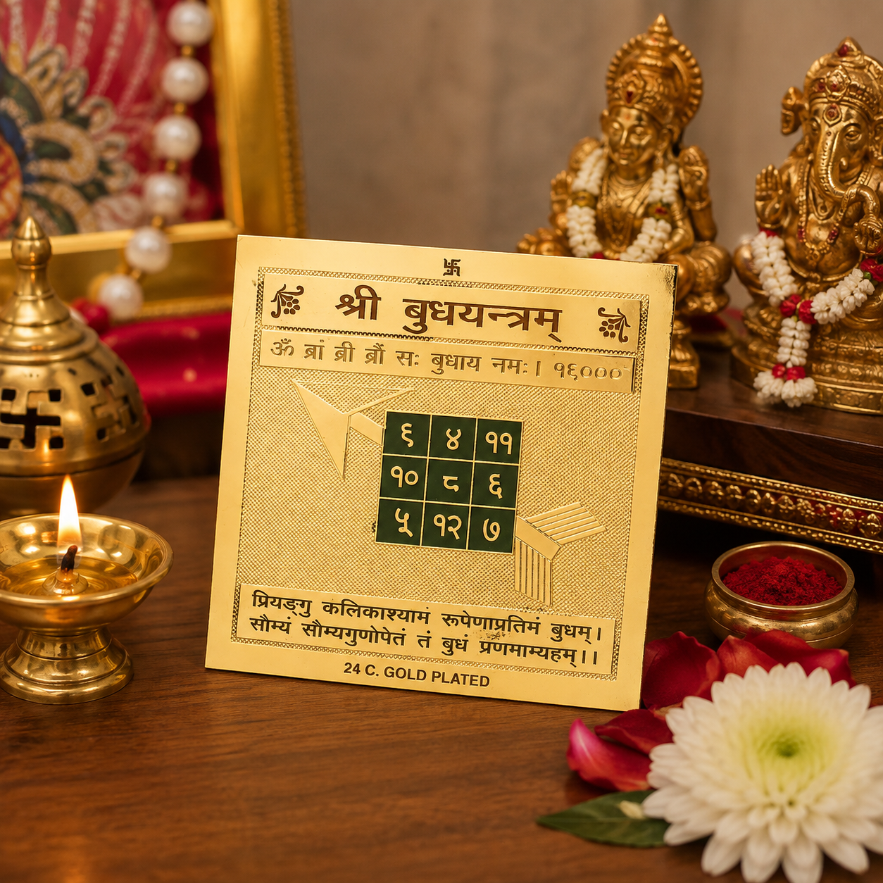 Budh 3x3 Yantra