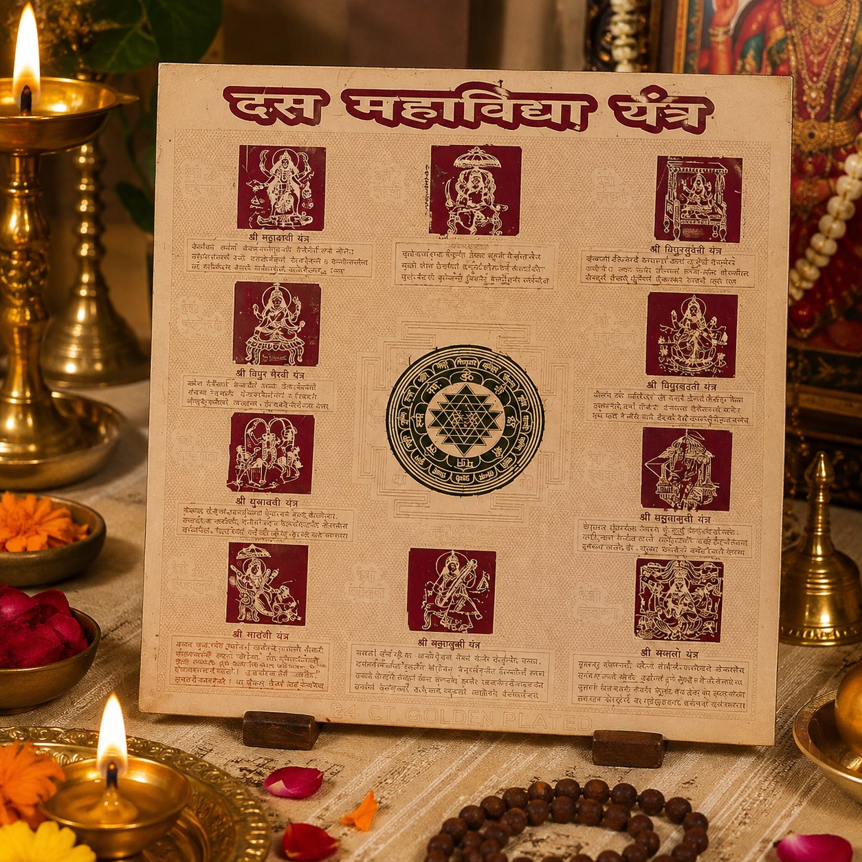 Das Mahavidya 6x6 Yantra