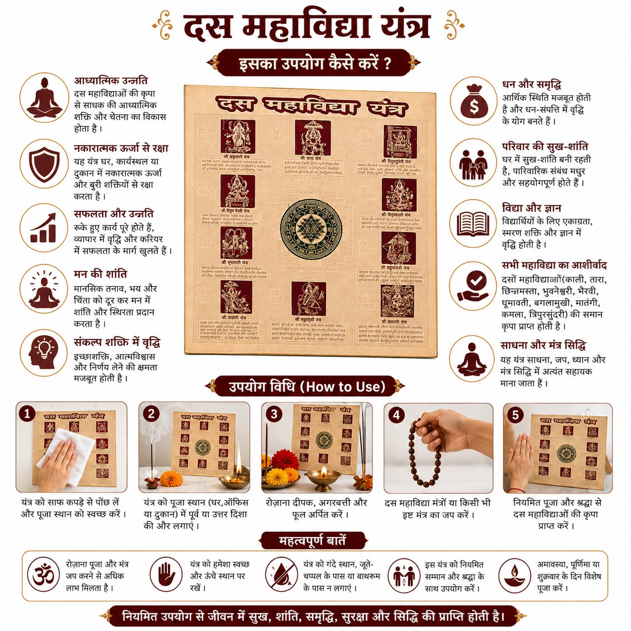 Das Mahavidya 6x6 Yantra thumbnail 3
