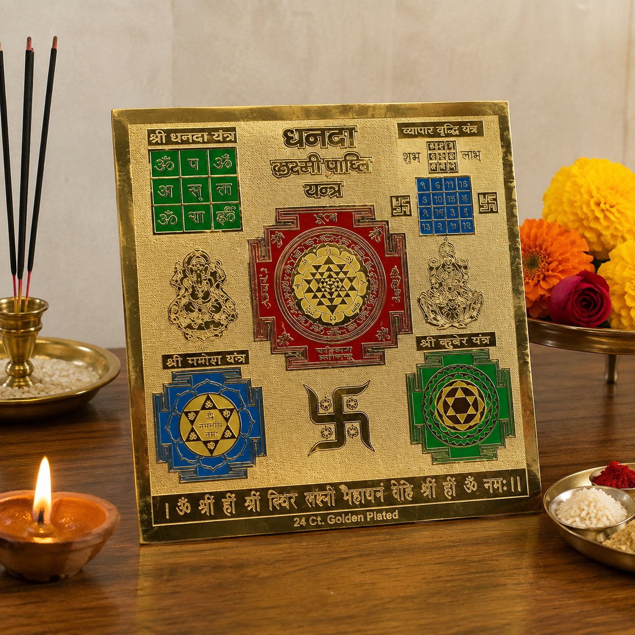 Dhanada Laxmi Prapti 6x6 Yantra thumbnail 2