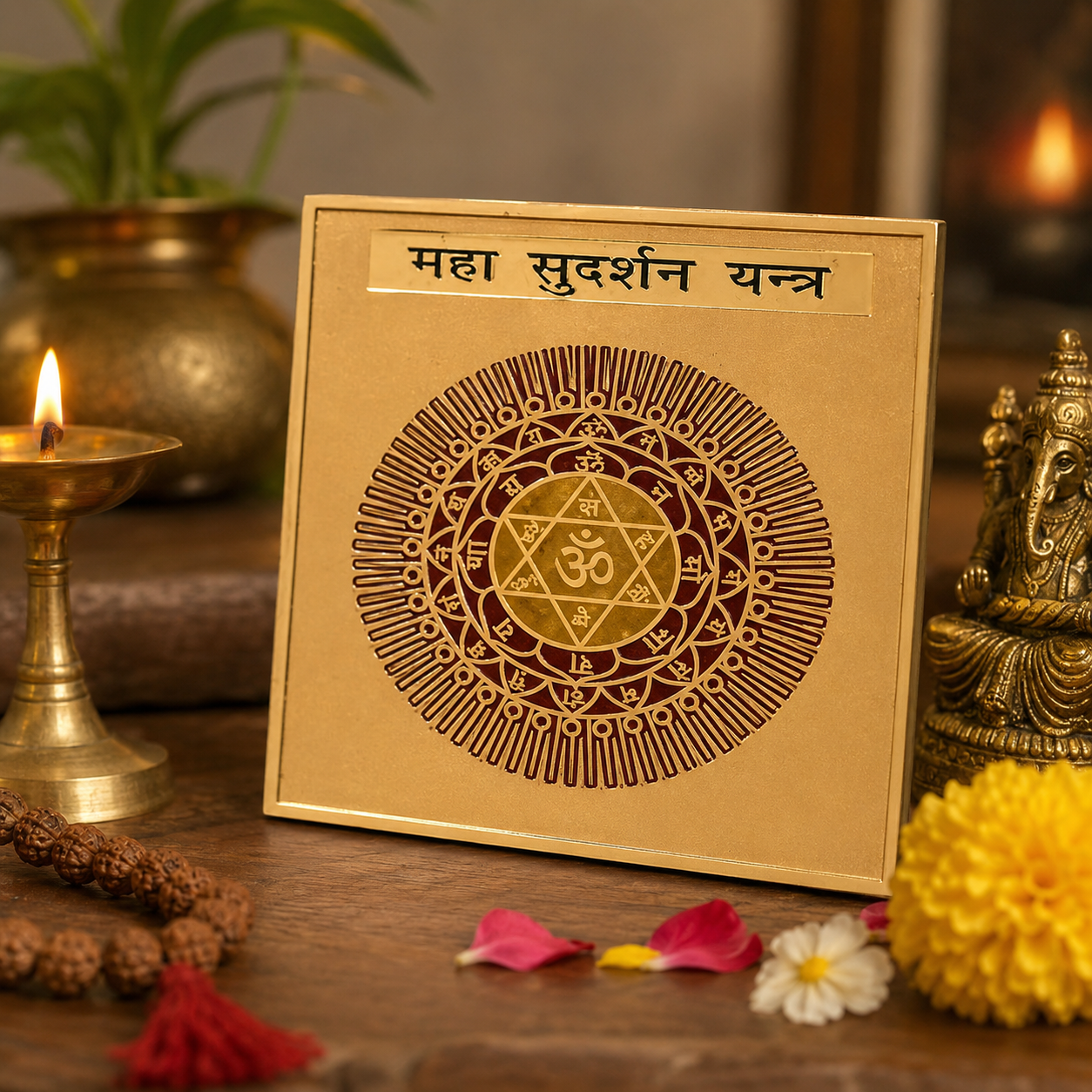 Maha Sudarshan 3x3 Yantra