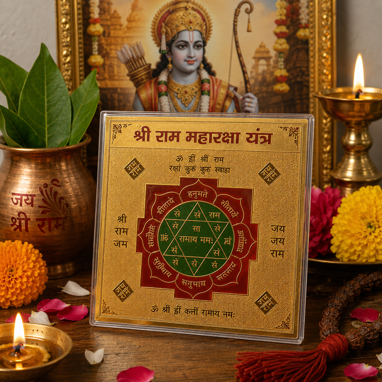 Ram Maharaksha 3x3 Yantra