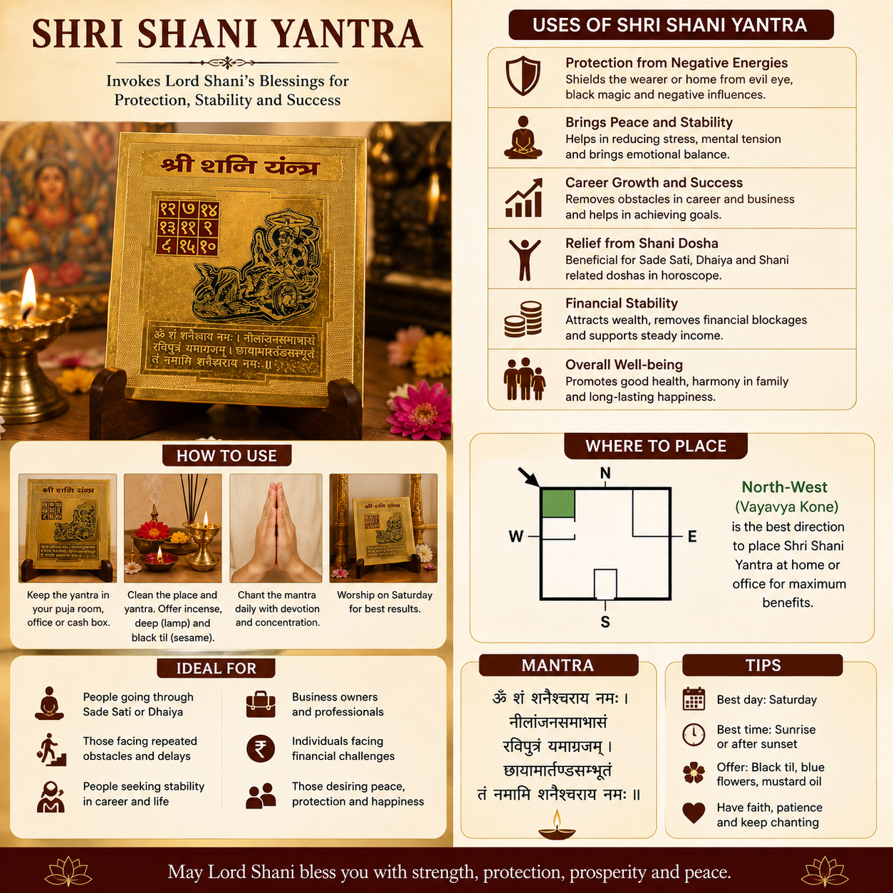 Shani 3x3 Yantra thumbnail 3