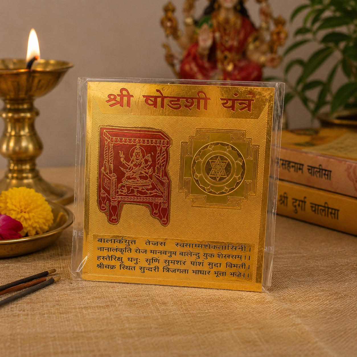 Shodashi 3x3 Yantra