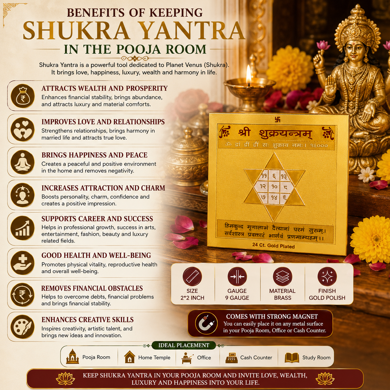 Shukra 2x2 Yantra thumbnail 4