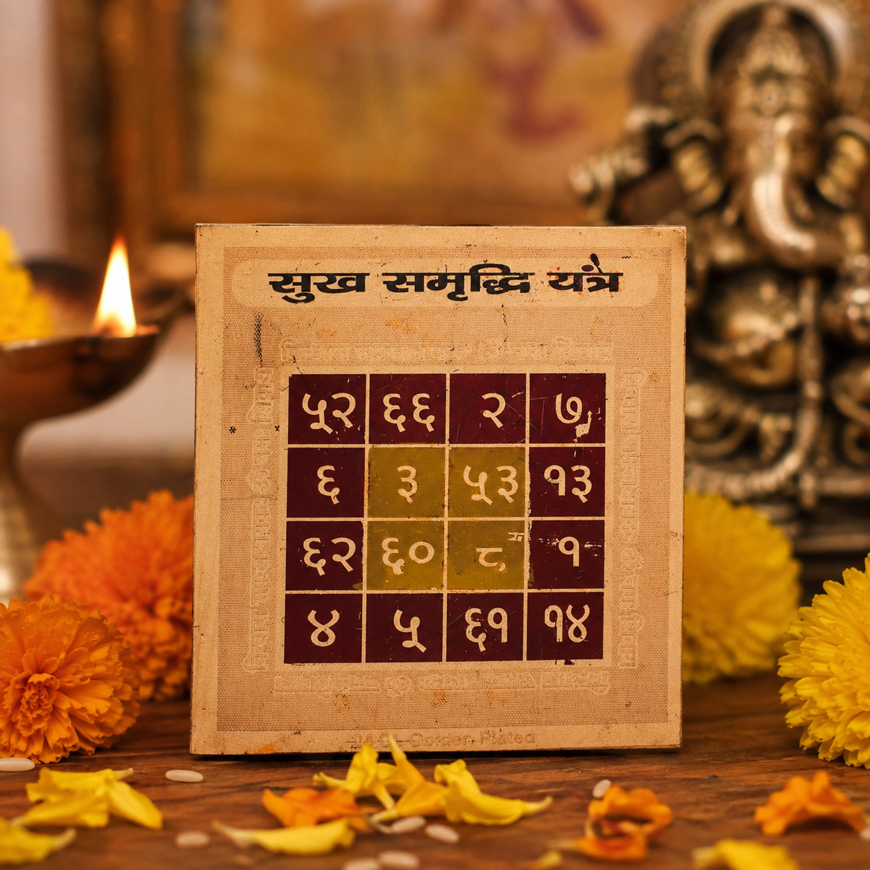 Sukh Samriddhi 3x3 Yantra